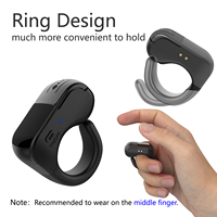   Mouse Anular Inalámbrico para TikTok, Control Remoto para Video, Desplazador Automático, Control Remoto para Cámara, Compatible con iPhone y Android