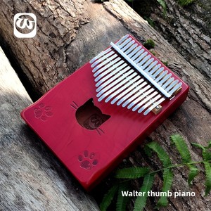 Kalinba de Madera de Arce Púrpura de 17 Tonos, Venta al por Mayor con Caja de Piano, Se Puede Enviar en Nombre de <span class=keywords><strong>Walter</strong></span> - Product Image 3