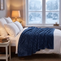 Couverture électrique chauffante en flanelle douce et solide, pliable, à température contrôlée, lavable, taille King, pour lit domestique