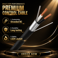 Câble de commande audio et d'instrumentation 2C 16AWG en cuivre nu avec gaine LSZH