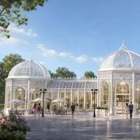 Véranda en aluminium, véranda extérieure indépendante, véranda en verre, véranda 4 saisons, salle de jardin en aluminium pour patio