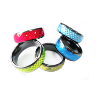 Anneaux RFID en céramique 125 kHz 13,56 MHz, étiquettes RFID NFC pour hommes