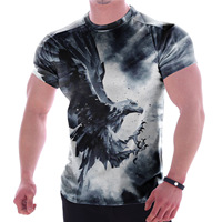 T-shirt de compression à manches courtes pour homme, impression par sublimation, personnalisé, élastique, séchage rapide, couche de base pour la course, la gym et les sports