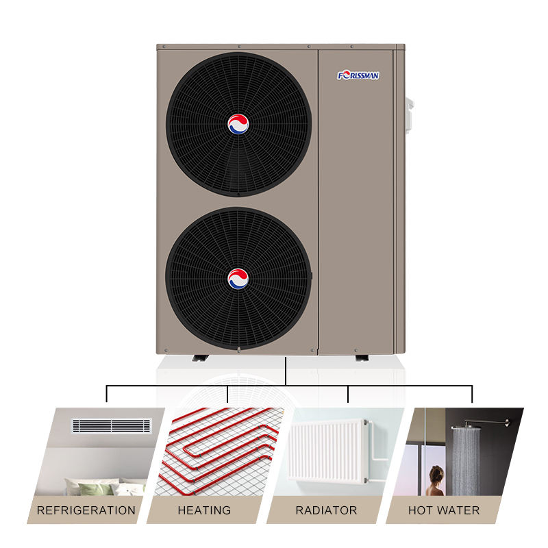 Heat Exchanger Heat Pump Defrost Cycle Noise High Efficient Heat