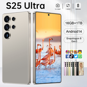 Hot bán gốc S25 siêu điện thoại di động màn hình lớn <span class=keywords><strong>Android</strong></span> 5 gam điện thoại thông minh 16GB + 1TB điện thoại - Product Image 2