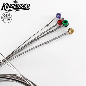 Cuerdas de <span class=keywords><strong>Guitarra</strong></span> de Acero con Alto Contenido de Carbono y Aleación de Níquel OEM Personalizadas, Cuerdas Resistentes al Óxido, <span class=keywords><strong>para</strong></span> <span class=keywords><strong>Guitarra</strong></span> Clásica, Acústica y Eléctrica, Venta al por Mayor - Product Image 1