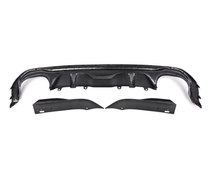 Difusor de parachoques trasero de carbono preimpregnado estilo Perfect Fit SQ V2 para <span class=keywords><strong>BMW</strong></span> <span class=keywords><strong>Serie</strong></span> 4 <span class=keywords><strong>Gran</strong></span> Coupé G26 2021+ - Product Image 6