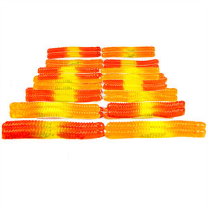 Vente en gros de <span class=keywords><strong>vers</strong></span> gommeux halal en vrac Bonbons Personnalisables Boîte d'emballage aromatisée aux fruits Confiserie manufacturée Bonbons - Product Image 2