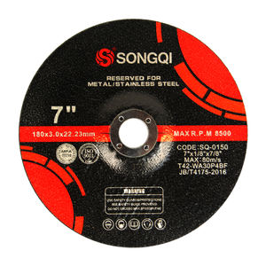 <span class=keywords><strong>Disco</strong></span> De Corte Súper Fino 180*3,0*22,23mm Discos De Corte Para Fabricación De Metal Plato Abrasivo Rueda De Corte De Acero Inoxidable - Product Image 1