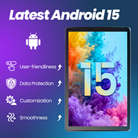 Tablet PC Android 15 de 10.1 Pulgadas a Precio Económico, 12GB 128GB ROM, Cámara Dual, Batería Grande de 6000mAh, Tablet Inteligente para Regalo