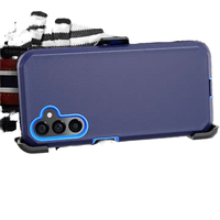 Étui antichoc 3 en 1 pour Samsung Galaxy S22 S23 Ultra S23 Plus Étui de protection contre les chutes avec clip de ceinture