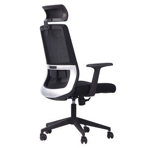 Chaises de bureau pivotantes ergonomiques modernes en tissu et maille réglables pour dirigeants, vente en gros à prix compétitif, mobilier de bureau du fabricant - Product Image 5