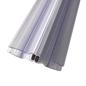 Tiras de Sellado Magnéticas en Forma de T, F y H de Silicona y PVC Transparente para Puertas de Mamparas de <span class=keywords><strong>Ducha</strong></span> Impermeables Guardian - Product Image 2
