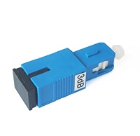 Atténuateur optique de fibre de SC/UPC, atténuateur optique fixe enfichable