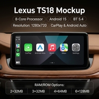 Radio Multimedia para Auto Android, Estéreo para Auto, GPS, Navegación, Carplay, Unidad Principal para Lexus IS 2006-2012 Universal