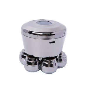 Afeitadora Corporal Eléctrica Cuyon <span class=keywords><strong>para</strong></span> Hombre, 7 Cuchillas Rotatorias, Portátil, de Viaje, Resistente al Agua IPX6, 1200mAh, Uso en Seco y Húmedo - Product Image 2