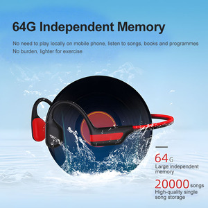 G07 G07 Bone Dẫn Thể Thao Tai Nghe IP68 Không Thấm Nước RGB Ban Đêm Chạy Đi Xe Đạp Bơi Xương Dẫn 64GB Được Xây Dựng Trong Bộ Nhớ - Product Image 3