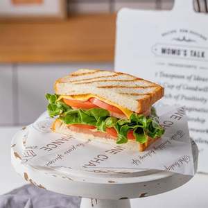 Custom Logo Waterproof Effect Burger <b>Wrapping</b> <b>Papers</b> Packaging , Greaseproof Wrap <b>Paper</b> With Size and Color - Product Image 4