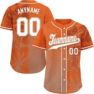 Camiseta de béisbol para hombre 2025, bordado Floral/estampado, número de nombre personalizado, uniforme transpirable para abanico, camisa, patrón de grafiti Floral - Product Image 4