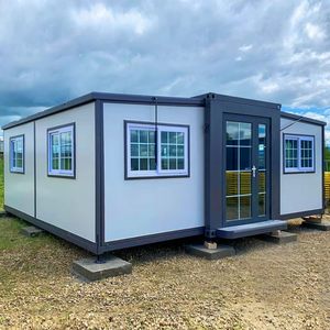 Precio de fábrica Marco de estructura de acero moderno Móvil Portátil 40 pies 3 Dormitorios Casa contenedor expandible Plegable Prefab Tiny Home - Product Image 1