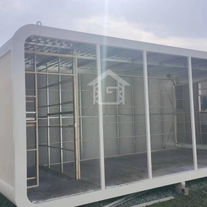 <span class=keywords><strong>Maison</strong></span> conteneur en acier de luxe, hôtel préfabriqué en capsule, emballage <span class=keywords><strong>plat</strong></span>, personnalisable, fabriqué en Chine - Product Image 3