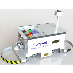 双向牵引AGV-QYS1300的快速和准确的牵引AGV作为与6 Aixs机械臂一起使用的AGV机器人