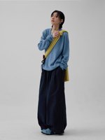 Pantalon ballon ample et fuselé pour femme, style japonais vintage, décontracté et drapé, polyvalent printemps-automne