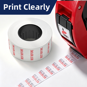 Rollo de Etiquetas Térmicas Personalizadas para Precios, Etiqueta Adhesiva para Precios de Supermercado y Comercio Minorista - Product Image 4