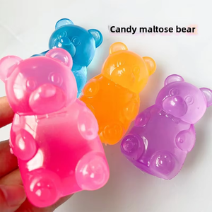 Stretchy Foam <b>Bear</b> Stress Ball Squeeze and Squish Anxiety Relief Toy <b>Cute</b> <b>Bear</b> Shaped Sensory Fidget Toy for Boys All Ages - Product Image 2