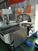 Machine électrique automatique de regroupement et de cerclage PE pour l'emballage des marchandises avec composants à engrenages