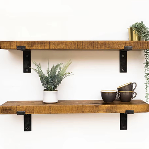 석고 보드 벽용 산업용 입술 강철 브래킷 선반 15cm - Product Image 1