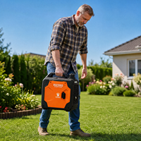 Générateur onduleur 1,8 kW 79,7 cm³ OHV à onde sinusoïdale pure <3% THD 5h CE PSE JP EU OEM Vente en gros