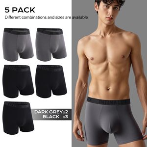 Vendita all'Ingrosso di Slip da <span class=keywords><strong>Uomo</strong></span> a Prezzo Conveniente, <span class=keywords><strong>Mutande</strong></span> Elasticizzate in <span class=keywords><strong>Cotone</strong></span> Traspirante e Morbido, Confezione da 5 Boxer per <span class=keywords><strong>Uomo</strong></span> - Product Image 2