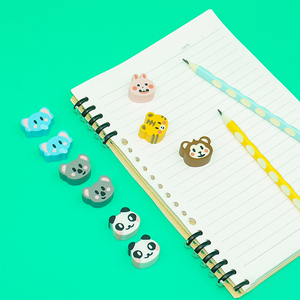 Set di Gomme per Cancellare 3D a Forma di Animali Personalizzate, Ecologiche, per Scuola e Cancelleria - Product Image 6