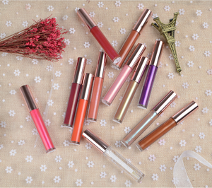 12 colors China cosmetics Providers lip <span class=keywords><strong>gloss</strong></span> lipstick pen private label clear waterproof lip <span class=keywords><strong>gloss</strong></span> - Product Image 2
