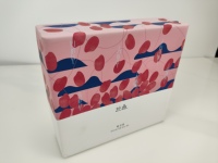 Caja de cartón plegable con ranura euro, personalizada, impresa, de vinilo a prueba de aceite, para embalaje minorista de soportes de teléfono para motocicleta y bicicleta