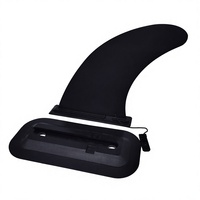 Aileron de SUP pour Stand Up Paddleboard Modèle 6, Aileron de Surf Amovible, Aileron de Kayak, Accessoires pour Bateau Gonflable