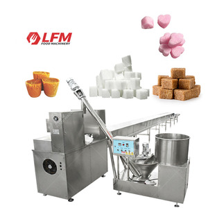 Commercial White Sugar Cube Forming Machine Jaggery Cube Production Line Semi Automatic Sugar Cube Making Machine