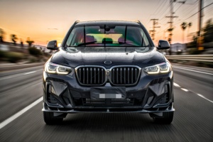 Kit de Carrocería de Alta Calidad Estilo AE, Labio Delantero para <span class=keywords><strong>BMW</strong></span> X3 <span class=keywords><strong>X4</strong></span> G01 LCI 2021 - Product Image 2