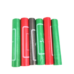 Hot <b>Sale</b> Custom Logo Printed Disposable Plastic Side Gusset Roll Kitchen Garbage Packaging with PE Material Trash Bag - Product Image 1