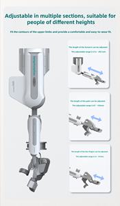 Sistem Rehabilitasi Fungsi Tangan Exoskeleton Tungkai Atas Otomatis - Rehabilitasi Tangan untuk Hemiplegia Akibat Stroke - Product Image 4