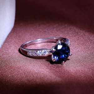 <span class=keywords><strong>Bague</strong></span> <span class=keywords><strong>solitaire</strong></span> 3 couleurs Bijou cz <span class=keywords><strong>Fine</strong></span> Wedding Band Rings for women Bridal Engagement Party Jewelry - Product Image 4