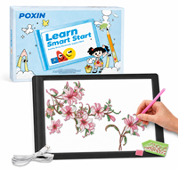 Kit de peinture au diamant DIY ultra-fin et portable, parfait pour les artistes et les artisans, tablette lumineuse rechargeable A4 pour le traçage, planche lumineuse LED