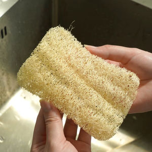 <b>Natural</b> Organic Loofah Kitchen <b>Sponge</b> Soft Exfoliating Scouring Pad for Home Use Loofah Soft Organic <b>Sponge</b> - Product Image 3