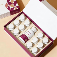 Boîtes d'emballage en carton pliables avec impression personnalisée pour les médicaments, les compléments alimentaires et les vitamines