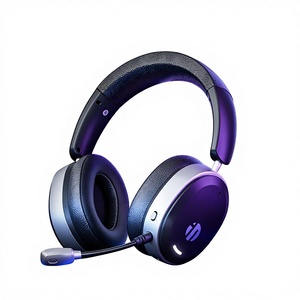 หูฟังเกมมิ่งแบบครอบหู INPHIC H9 พร้อมไมโครโฟนสำหรับการเชื่อมต่อแบบไร้สายและแบบมีสาย ไฟ RGB ระบบตัดเสียงรบกวน - Product Image 1