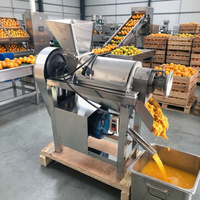 Industriële sapcentrifuge, commerciële koudpers voor fruit en groenten, appelpersmachine van roestvrij staal, sinaasappel-, citrus- en citroensapcentrifuge