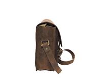 Sac à bandoulière en cuir vintage fait main de qualité supérieure pour hommes et femmes, avec chaînes réglables, élégant pour les voyages