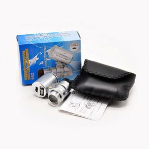 Kính Lúp Có Đèn Led Và Đèn <span class=keywords><strong>Uv</strong></span> Kính Hiển Vi 50X Đèn Kính Hiển Vi 7X 45X 40X Stereo 160X 10X Bộ Ba Kim Cương - Product Image 3