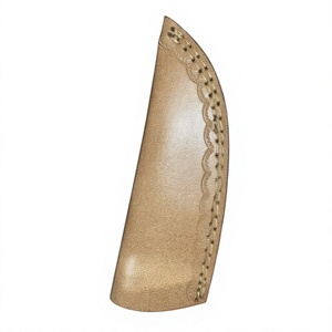 Couteau de camping à lame fixe Drop Point en acier Damas, manche en bois et os, 20 cm, couteau de survie extérieur DIY, dureté 58-60, garantie 3 ans - Product Image 4